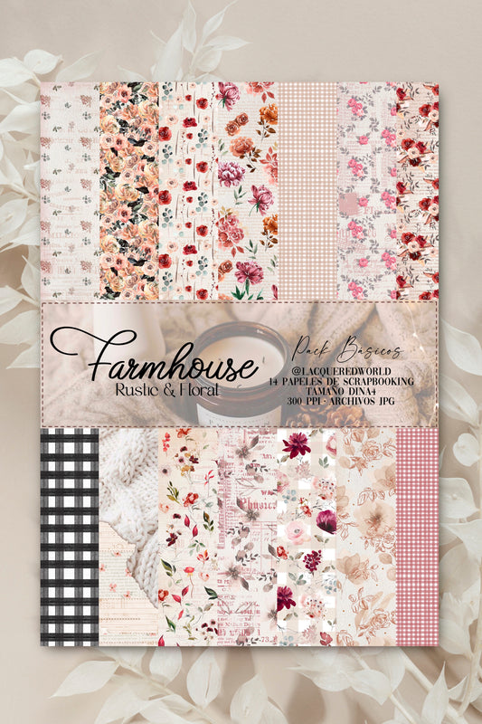 Colección de papeles FARMOUSE · BASICOS | Papeles decorados