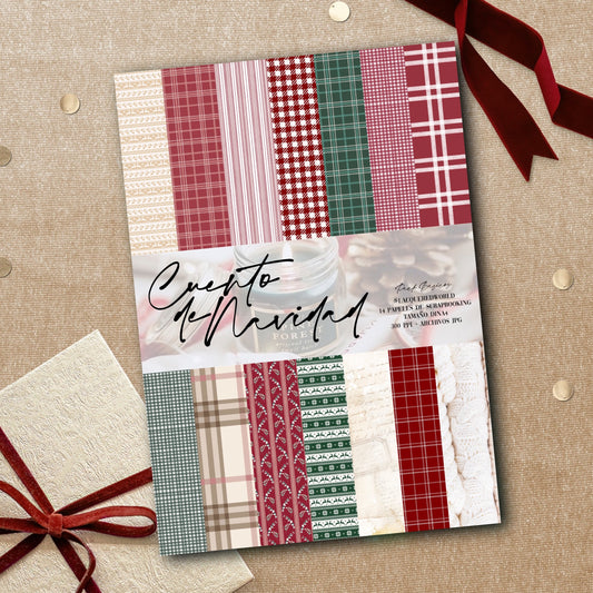 Colección de papeles CUENTO NAVIDAD · Básicos | Papeles decorados
