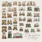 Lata con Die Cuts · Village Die Cuts