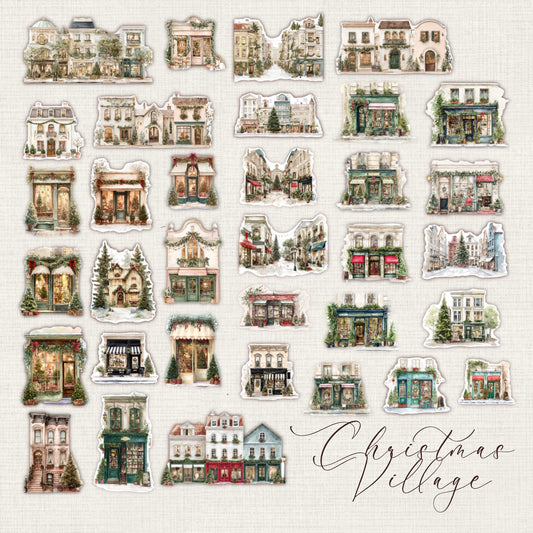 Lata con Die Cuts · Village Die Cuts