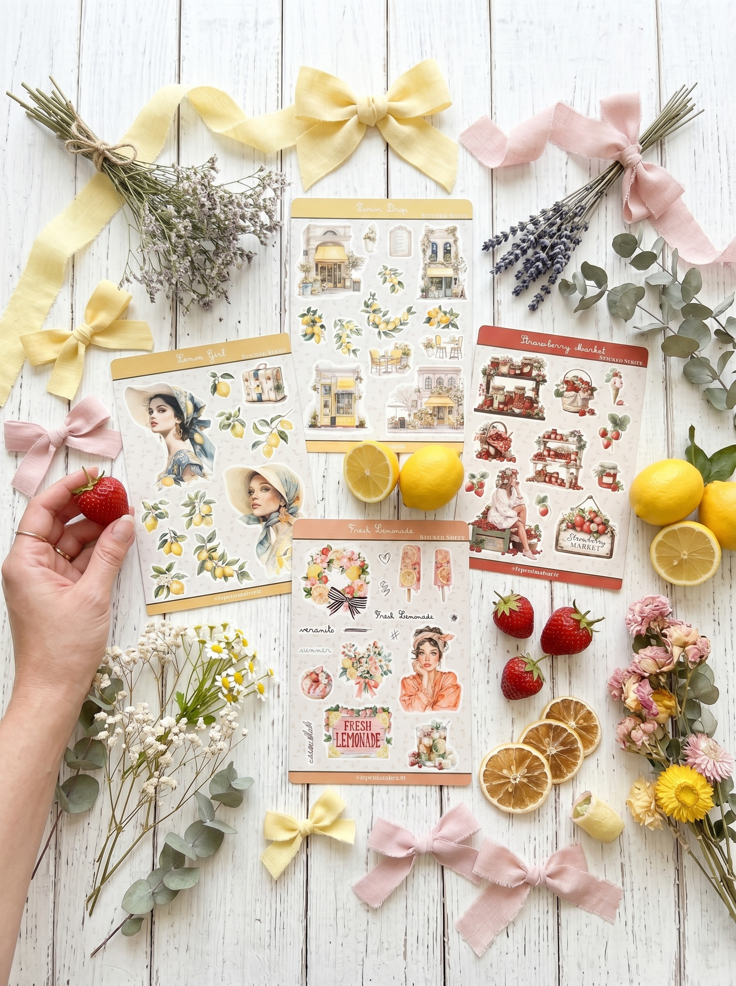 STICKERS · Lemon Girl