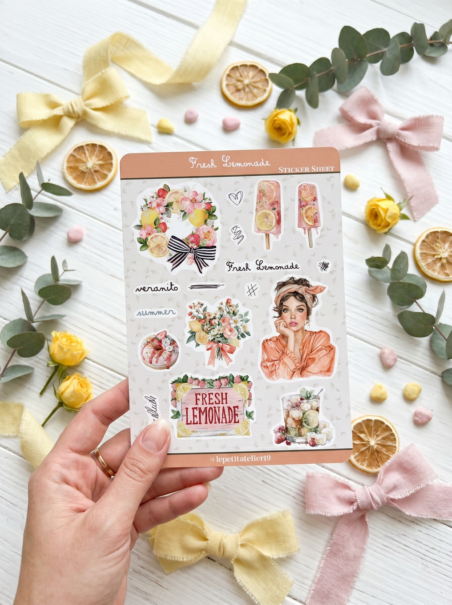 STICKERS · Fresh Lemonade