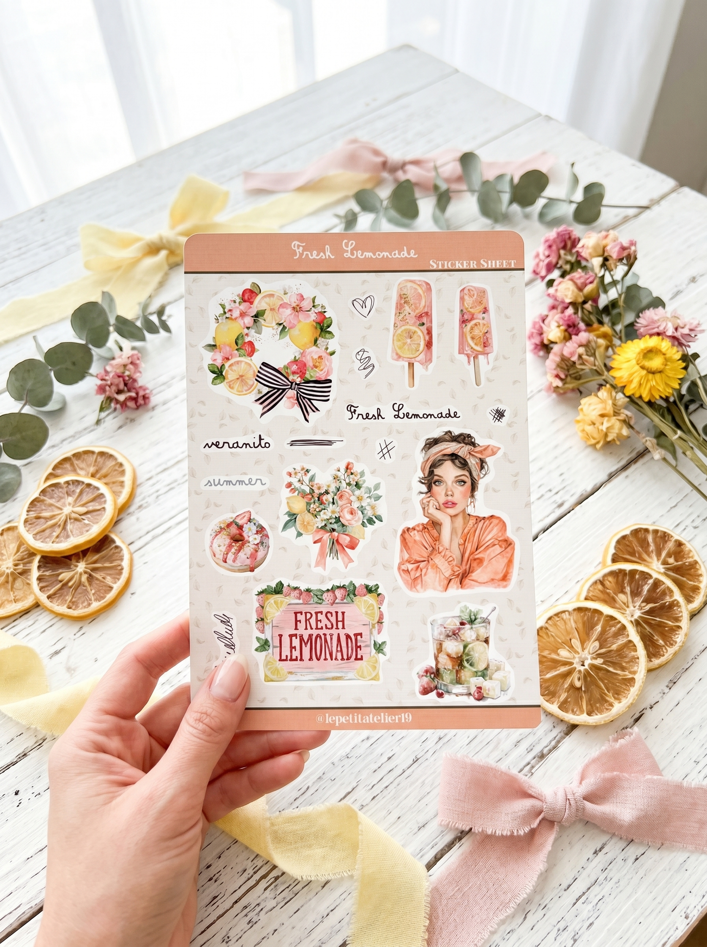 STICKERS · Fresh Lemonade
