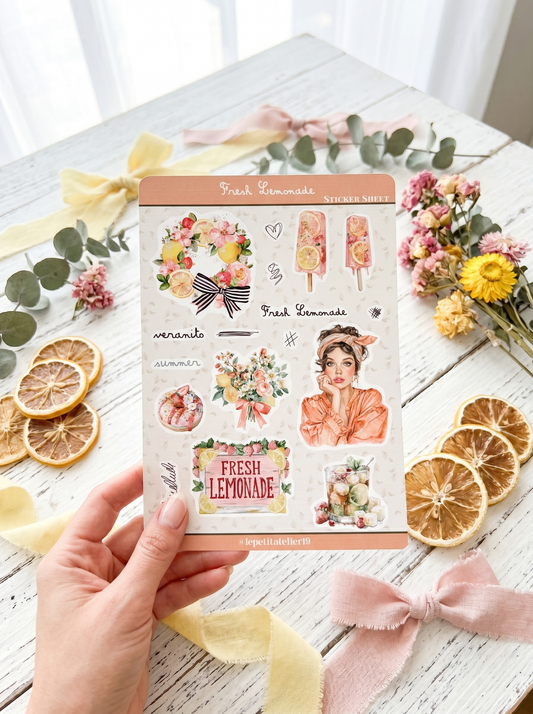 STICKERS · Fresh Lemonade