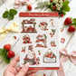 STICKERS · Strawberry Market
