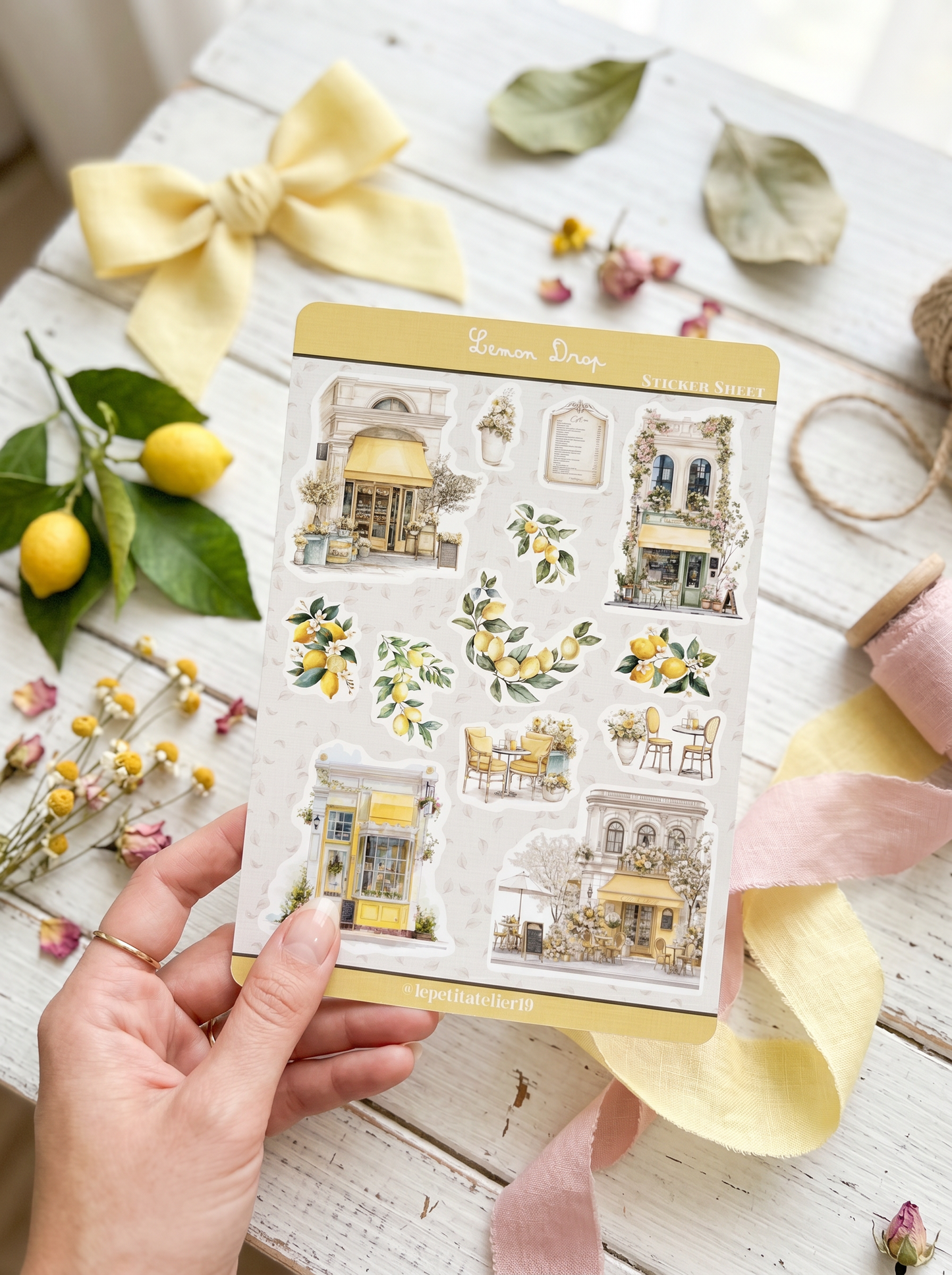 STICKERS · Lemon Drop