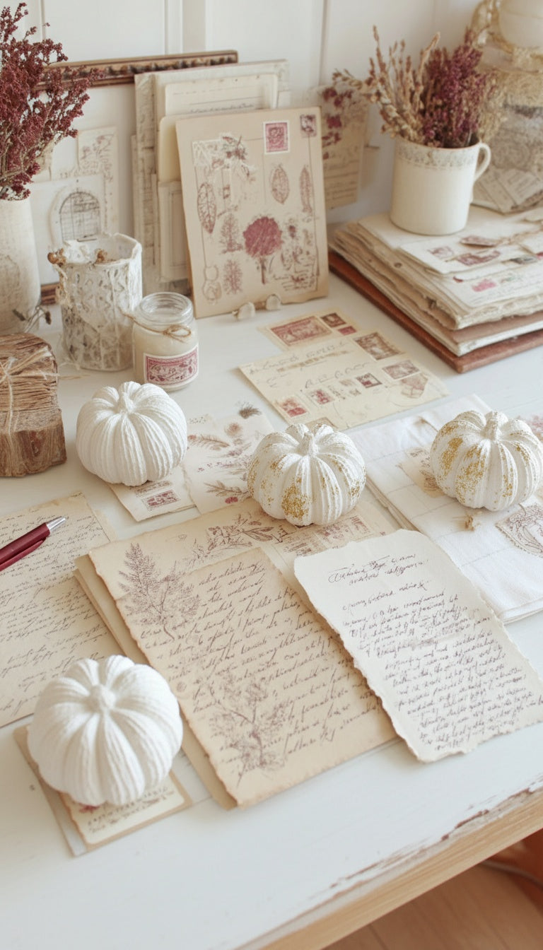 Pumpkins · Calabazas · Figuras de Resina Ecológica para Personalizar