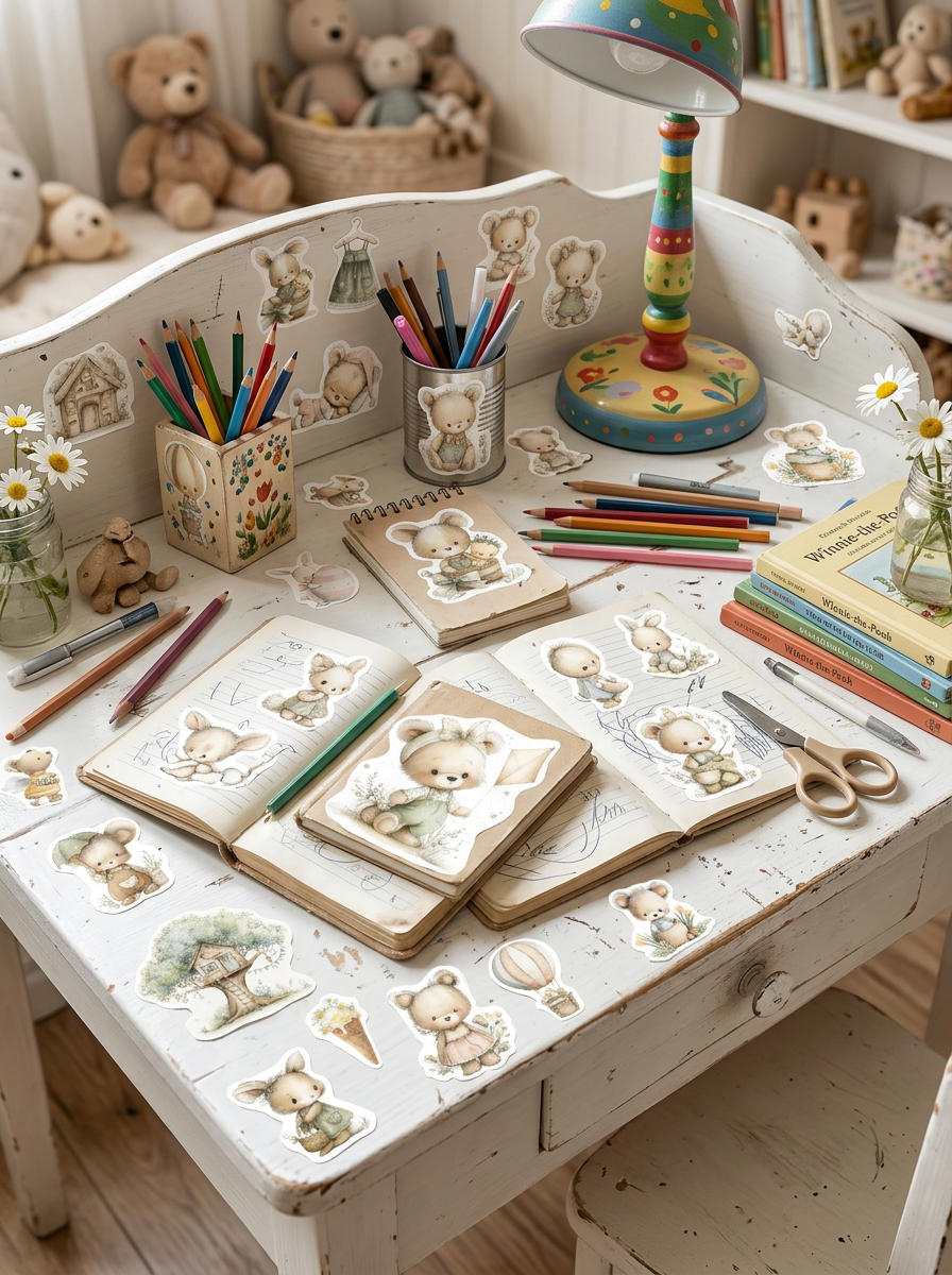 DIE CUTS Nursery - 104 Piezas Troqueladas (Recortables)