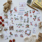 DIE CUTS Fresita - 31 Piezas Troqueladas (Recortables)