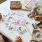 DIE CUTS Fresita - 31 Piezas Troqueladas (Recortables)