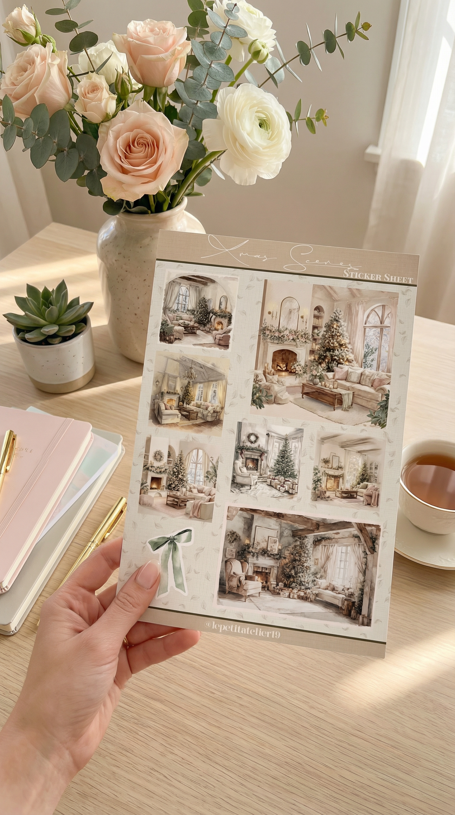STICKERS · XMAS SCENES