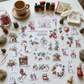 DIE CUTS Fresita - 31 Piezas Troqueladas (Recortables)