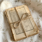 Kit de Papeles de Libros Antiguos Auténticos (Años 1800-1900 desde Francia)