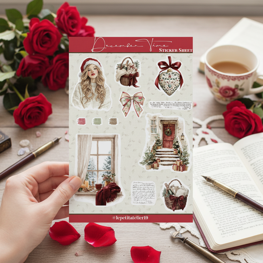 STICKERS · DECEMBER TIME