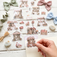 DIE CUTS Summer Moments - 47 Piezas Troqueladas (Recortables)