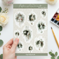 STICKERS · NATURAL WREATH
