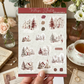 STICKERS · VILLAGE SKETCH
