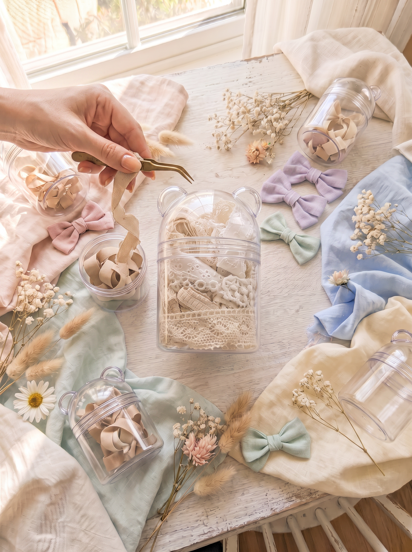 Mon Petit Tresor · Kit de Cintas y Puntillas